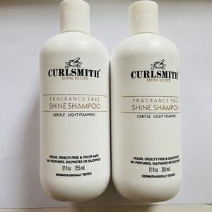Curlsmith shine fragrance free shampoo